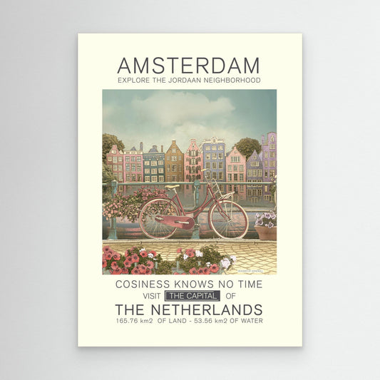 Amsterdam print by Dion Gem