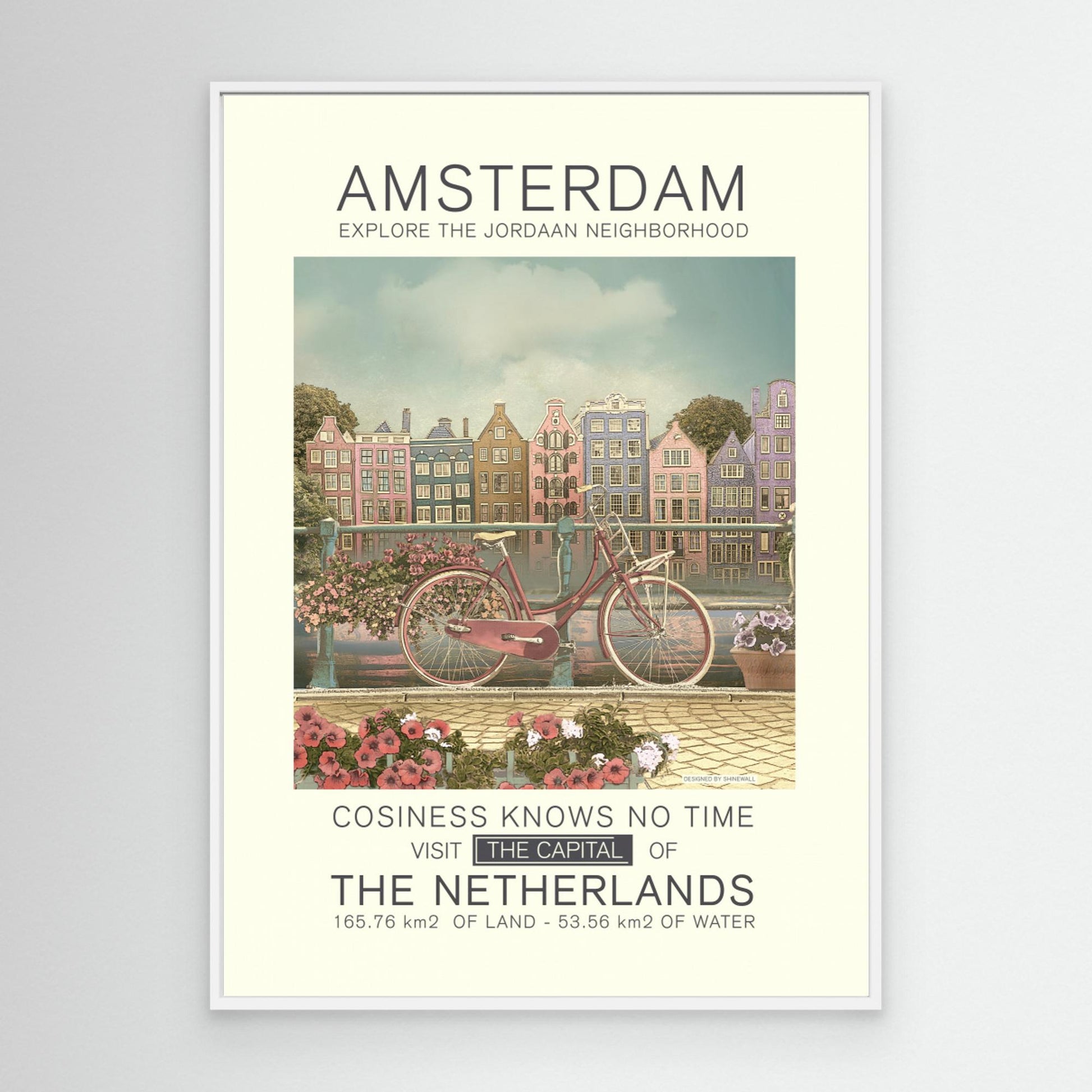 Amsterdam print by Dion Gem