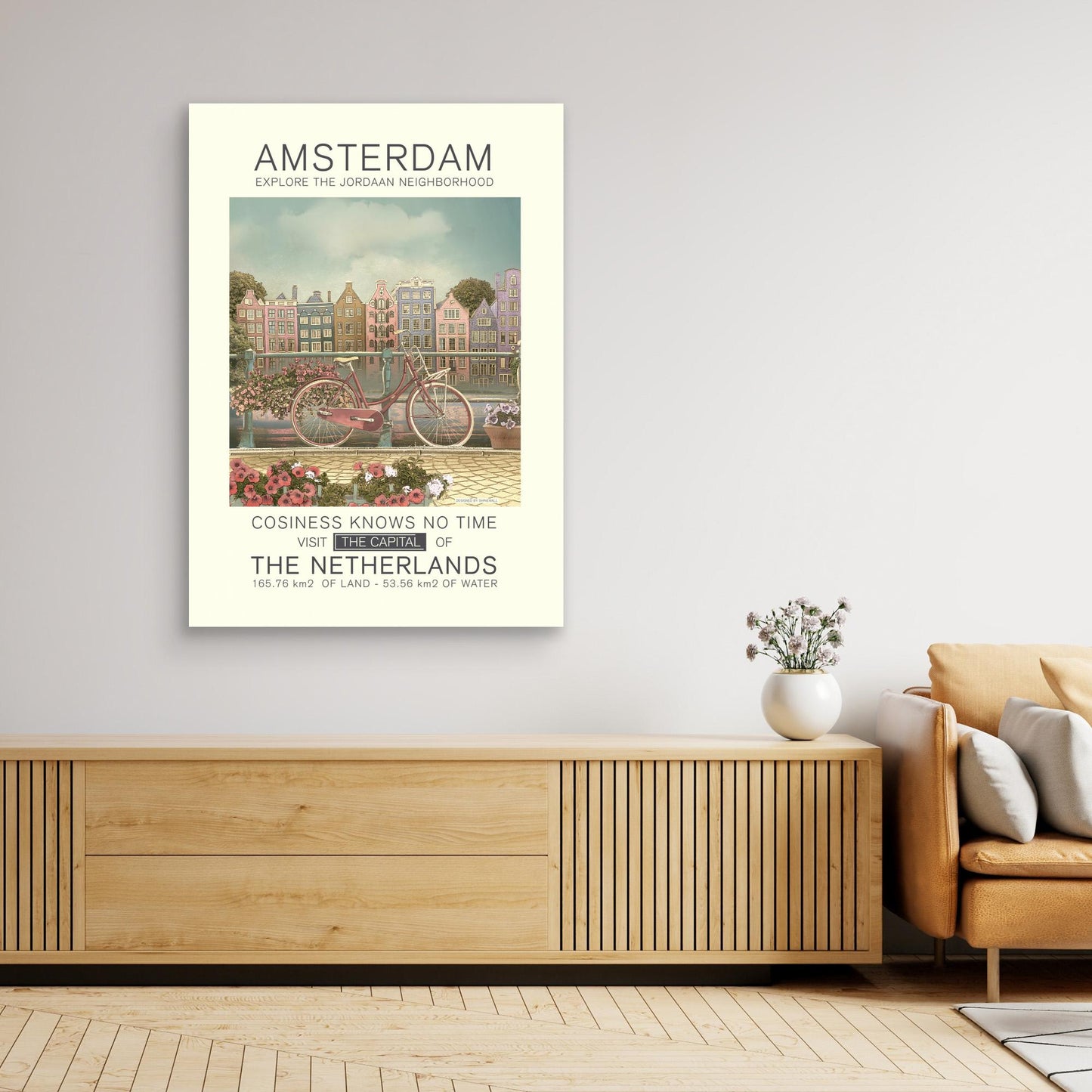 Amsterdam print by Dion Gem